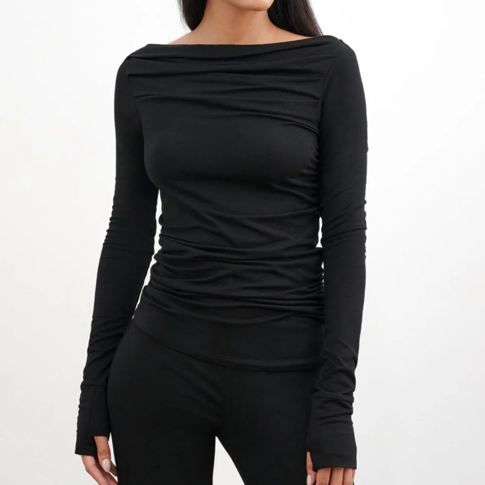 Marcella black Cooper top large nwt - Picture 12 of 12